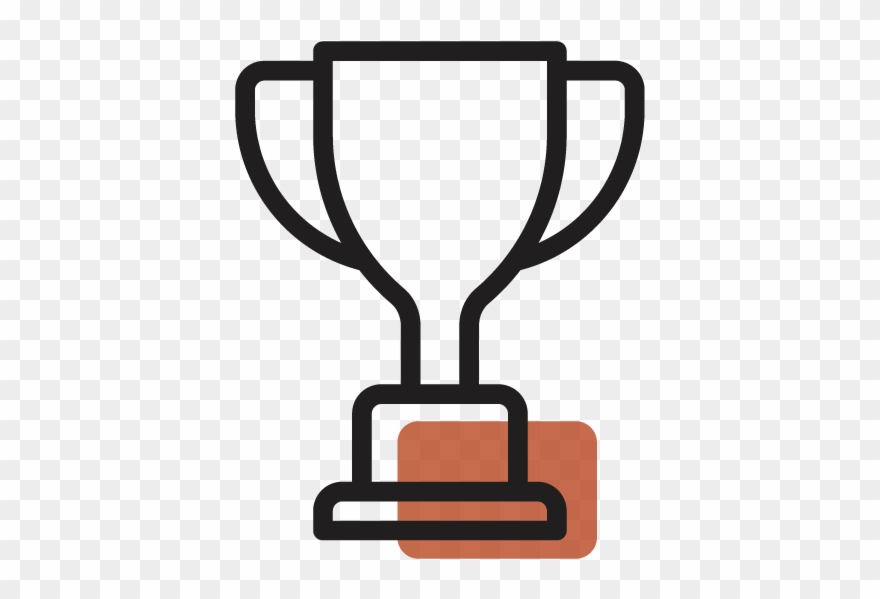 Game Trophies Export - Cup Line Icon Clipart