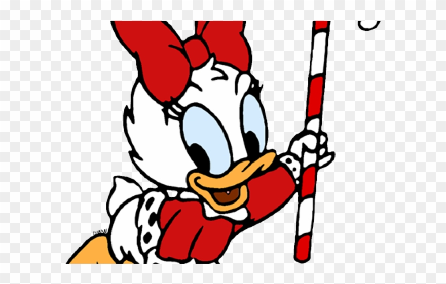 Daisy Clipart Christmas - Daisy Duck - Png Download
