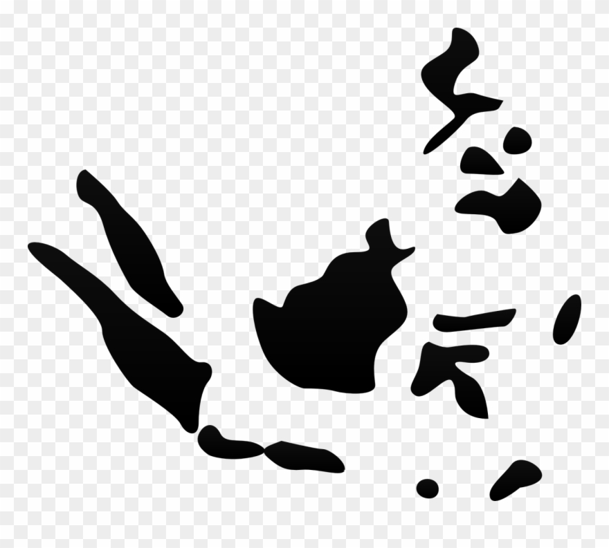 Indonesia Map Earth World Globe Png Image - Airports South East Asia Clipart