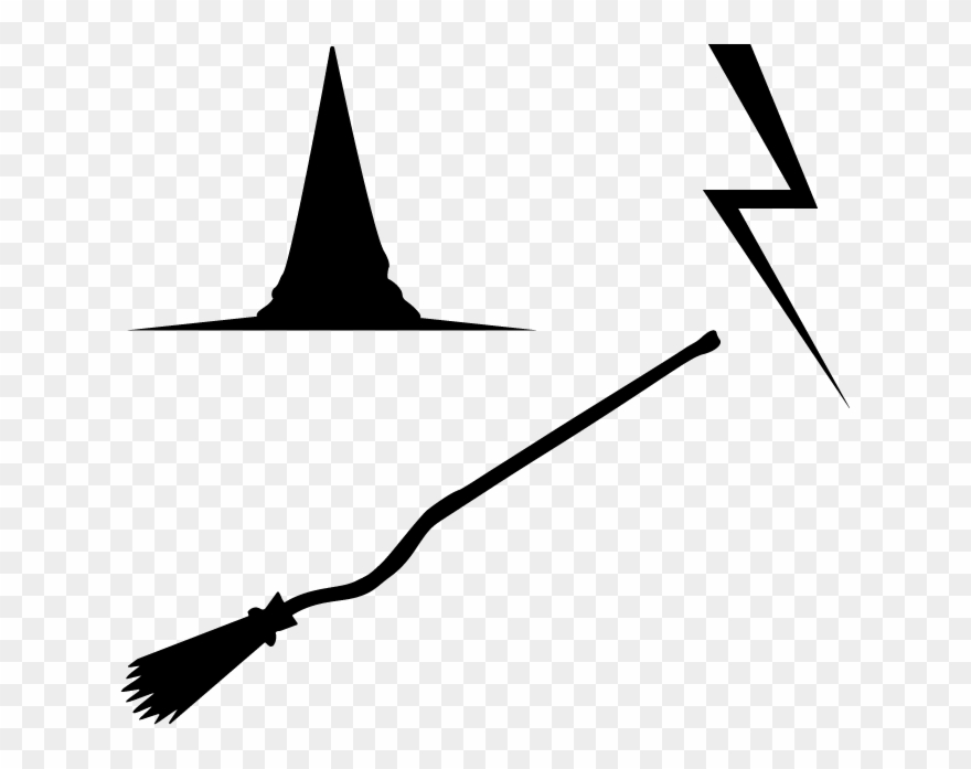 Vectors Pattern Harrypotter Feb2017 Try01 - Harry Potter Broom Vector Clipart