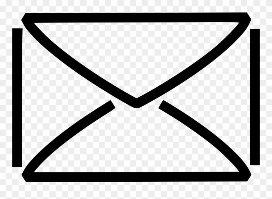 Mail Envelope Email Letter Airmail Comments - Email Icon Vector Png Clipart