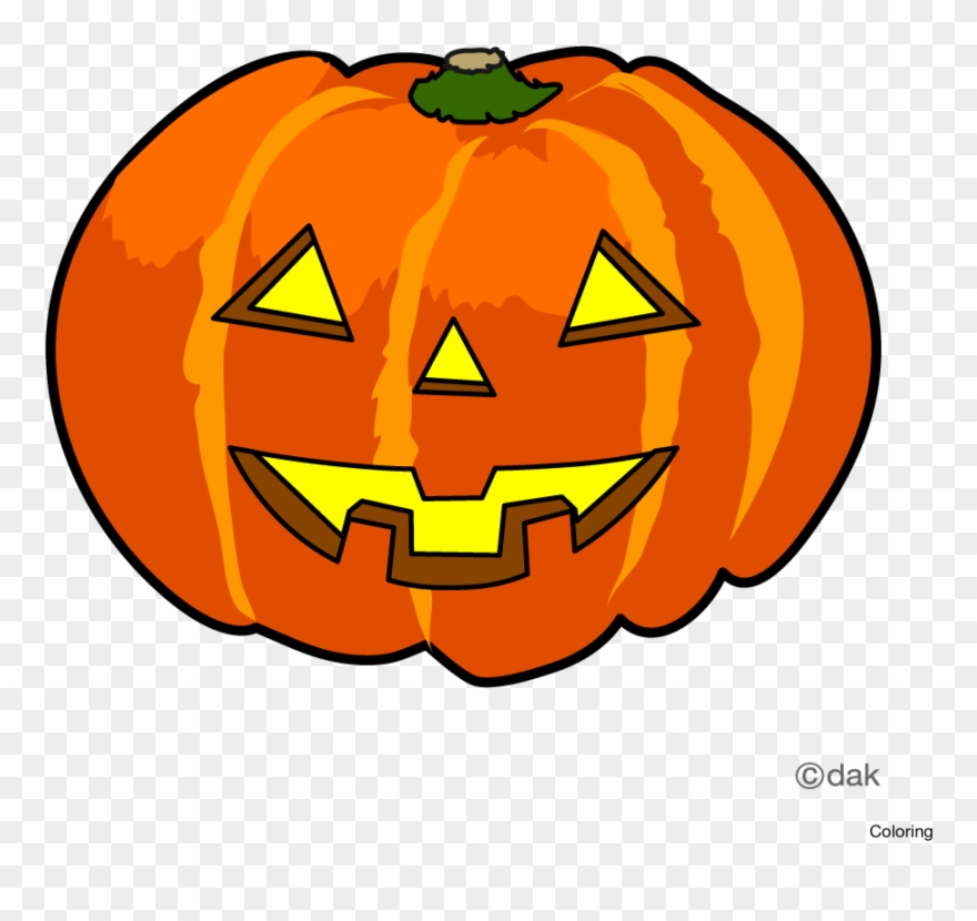 Cute Pumpkin Clipart - Creepy Pumpkin Clip Art - Png Download