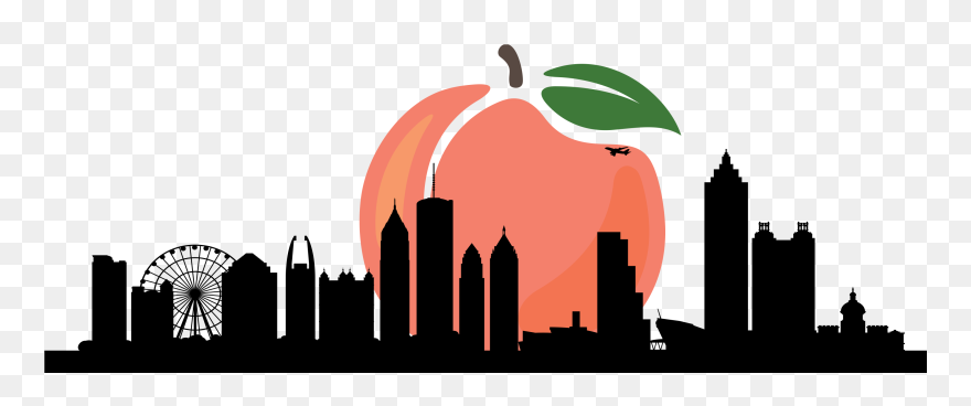 Bridging The Gap - Atlanta City Skyline Tattoo Clipart