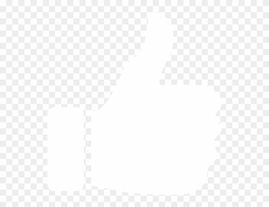 Dsa - Thumbs Up Icon White Clipart