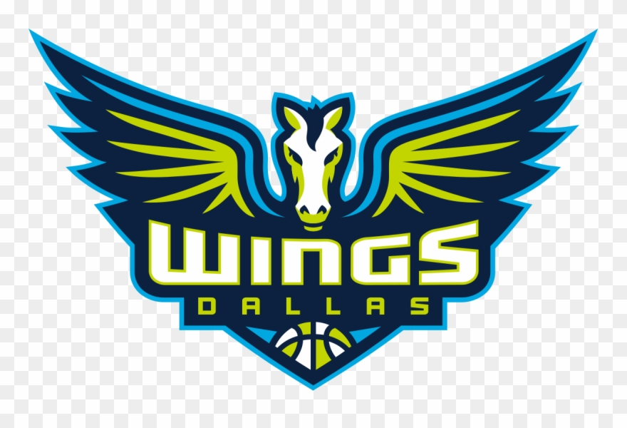 Dallas Wings Colors - Dallas Wings Logo Clipart