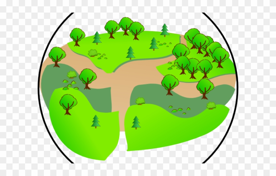 Outside Cliparts - Clip Art Taman Kota - Png Download