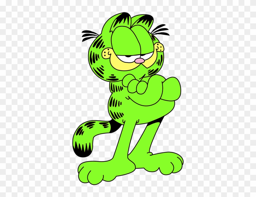 Beast Boy, Garfield - Garfield Cat Clipart
