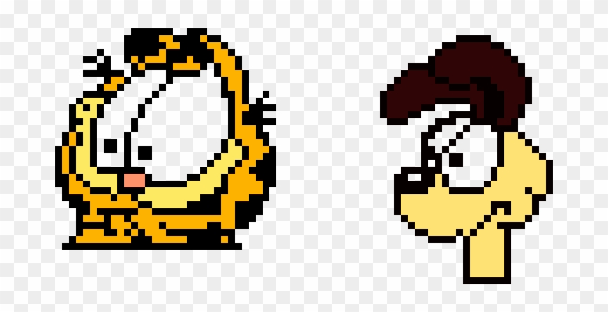 Garfield And Odie - Garfield And Odie Png Clipart