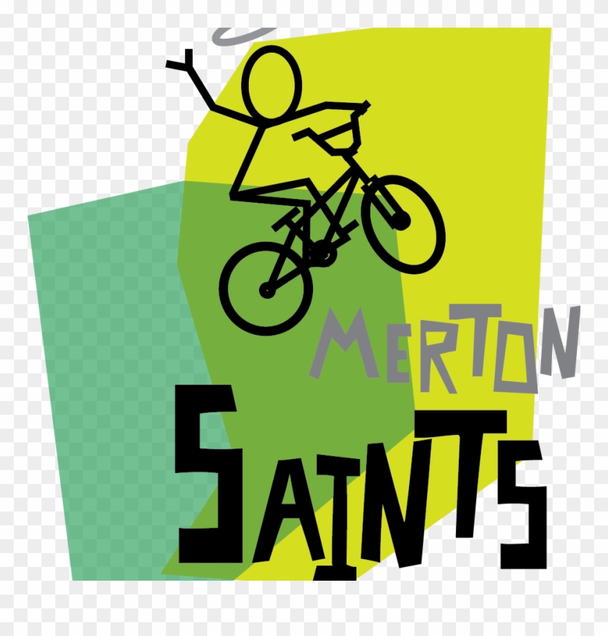 Merton Saints Bmx - Hybrid Bicycle Clipart