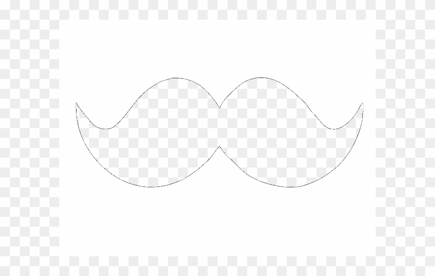 Rainbow Realistic Png Moustache - Glasses Clipart