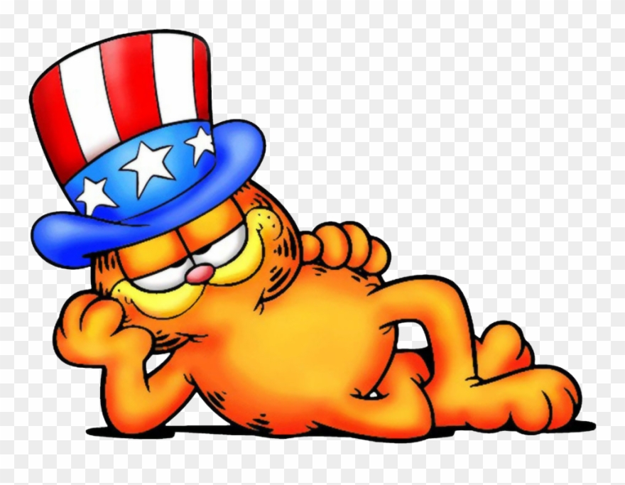 Garfield The Cat For President Clipart
