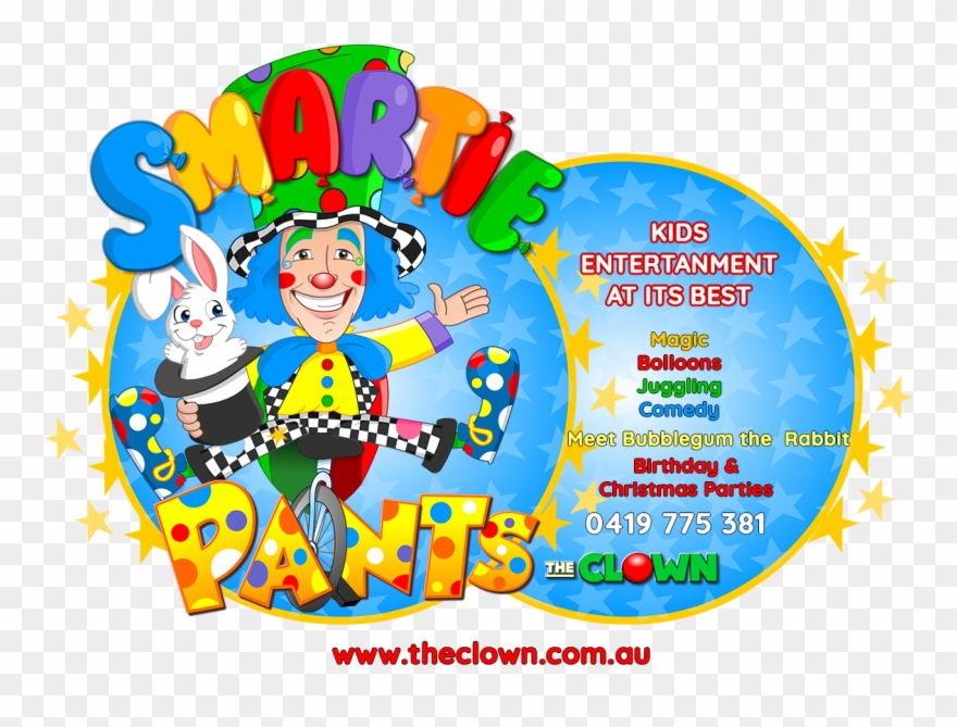 Smartie Pants The Clown Clipart