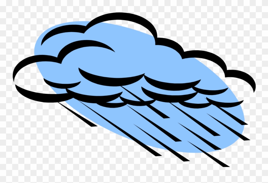 Esta Lloviendo - Rainstorm Clipart - Png Download