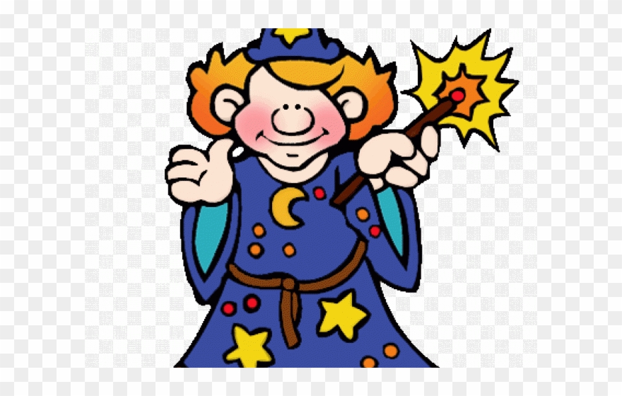 Magician Clipart Mage - Halloween - Png Download