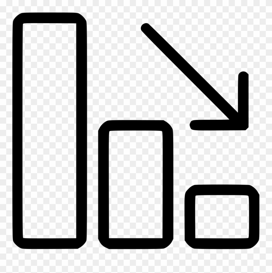 Analytics Bar Chart Diagram Crisis Down Comments - Chart Clipart ...