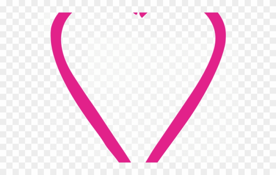 Dark Clipart Purple Heart - Heart - Png Download