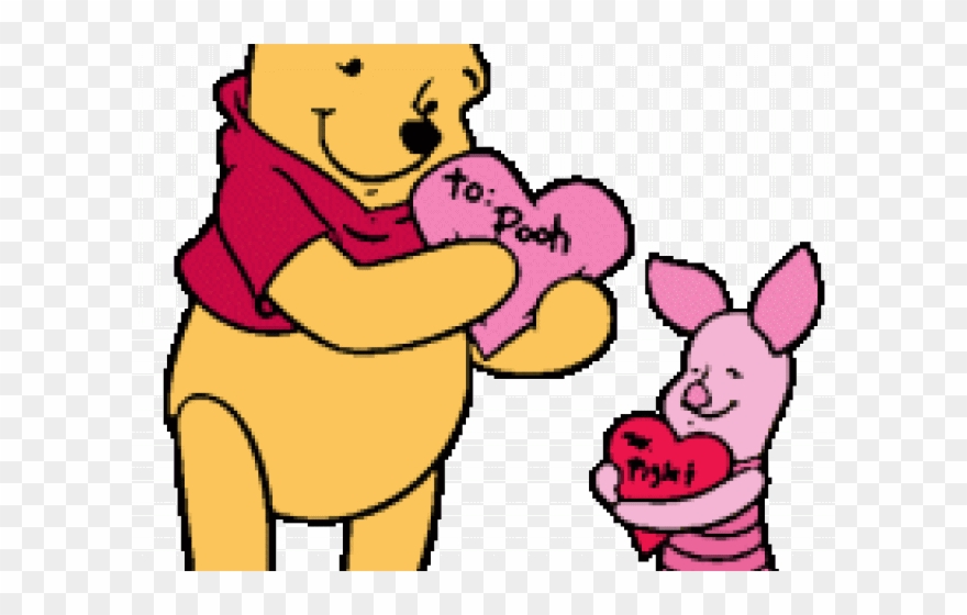 Disney Clipart Valentines Day - Cartoon - Png Download