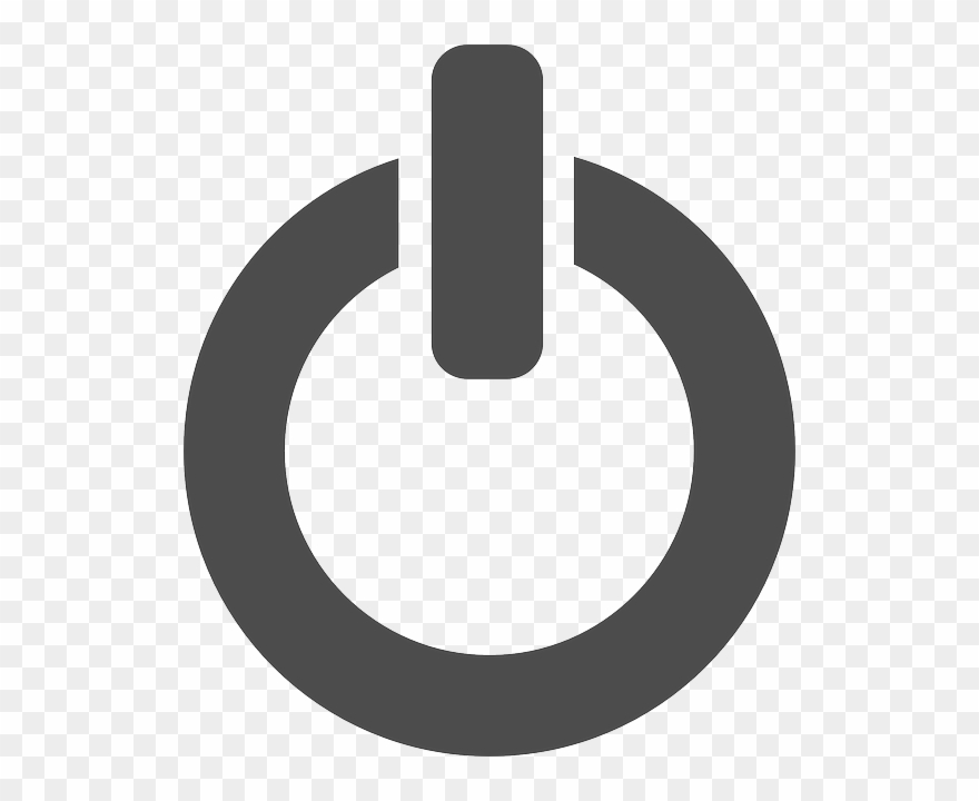 Turn Off Png Image - Power Button Symbol Png Clipart