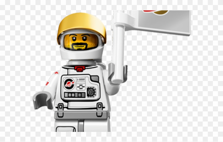 lego white spaceman