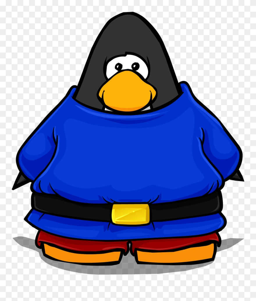 Gnome Costume From A Player Card - Penguin In A Bikini Clipart