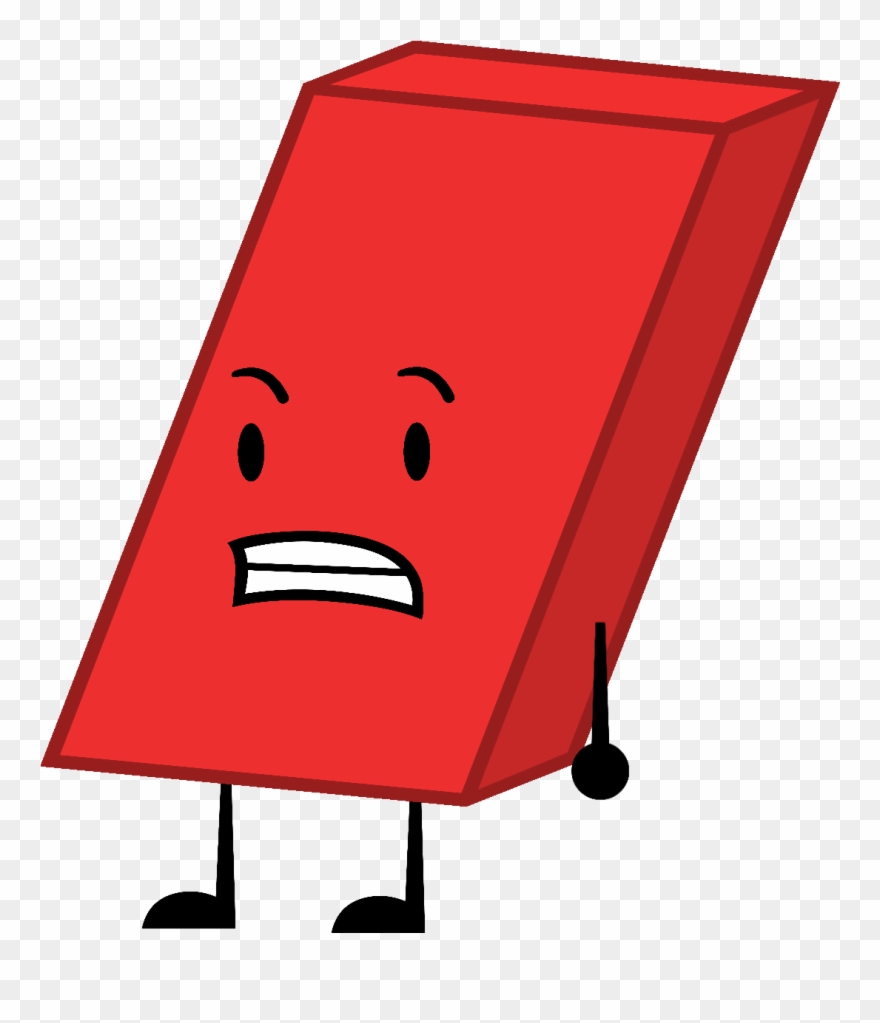 Eraser As Blocky - Blocky In Bfdi Clipart