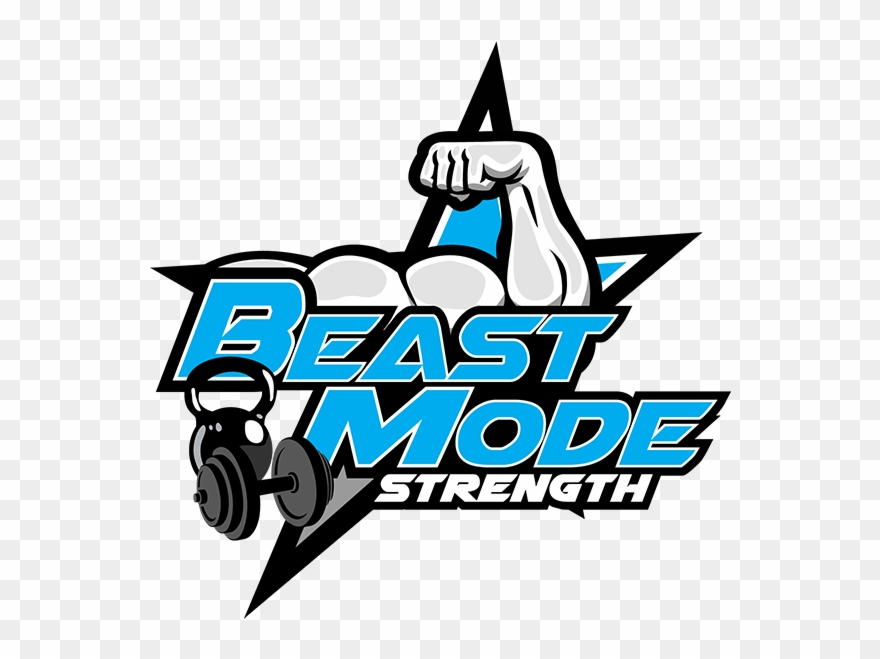 Beast Mode Strength - Beast Mode Logo Basketball Clipart