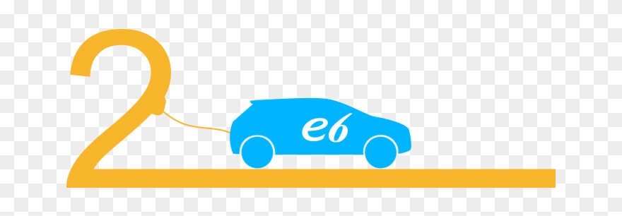 An All-electric Car With A Mileage Of 300km In A Single Clipart