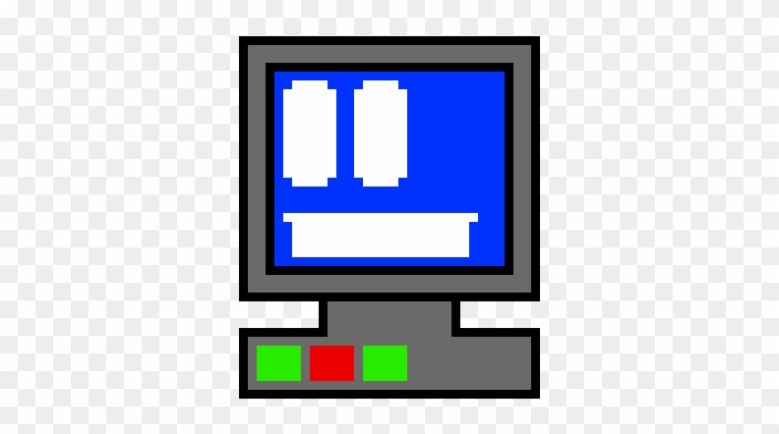 Happy Computer Clipart