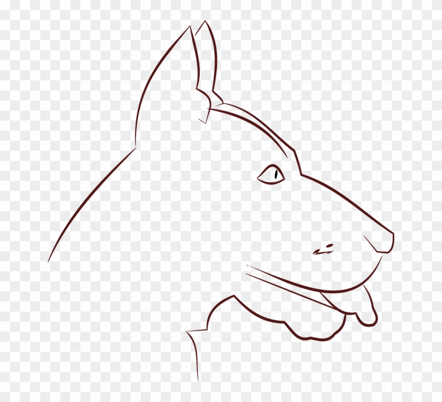 Animal Line Art 19, Buy Clip Art - Dog - Png Download