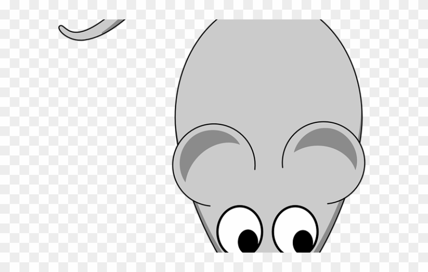 Mice Clipart Line Art - Cartoon - Png Download