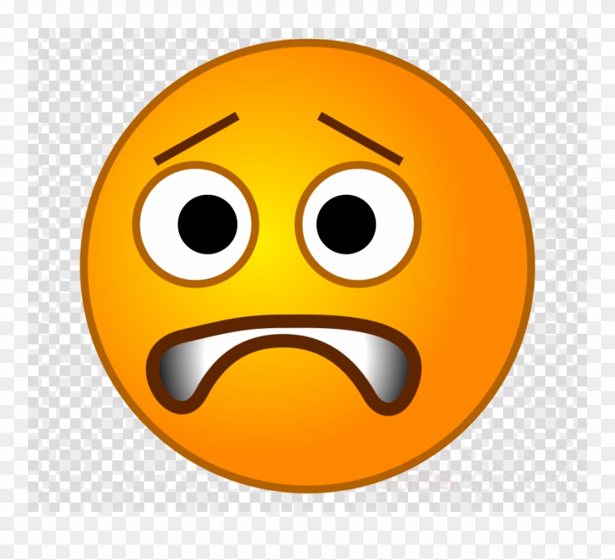 Worried Emoji Transparent Clipart Emoticon Emoji Clip - Tdi Manchester United Fc Black Checked2 Piece Uk Single/us - Png Download