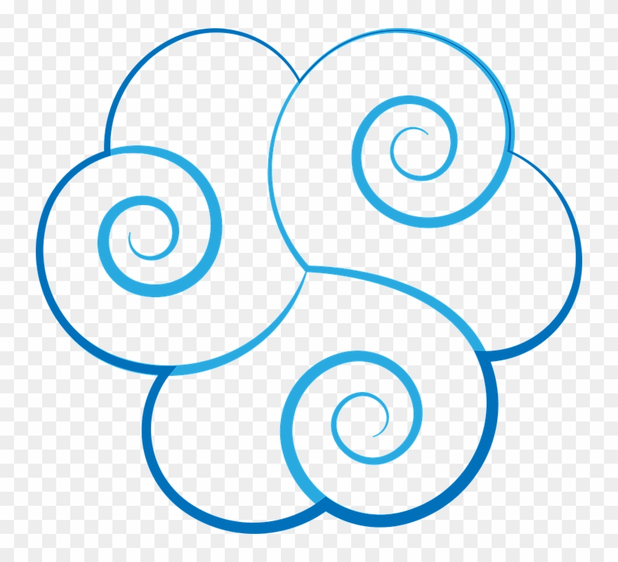Blue Flashlight Cliparts 27, Buy Clip Art - Celtic Cloud - Png Download