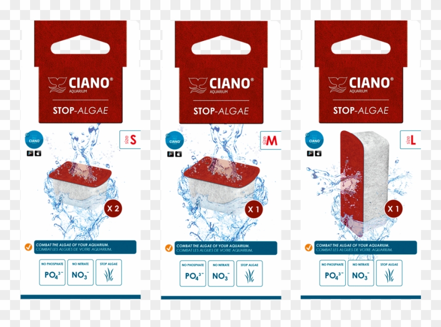 Chemical Filtration - - Ciano Cf40 Filter Stop-algae Cartridge X 2 Clipart