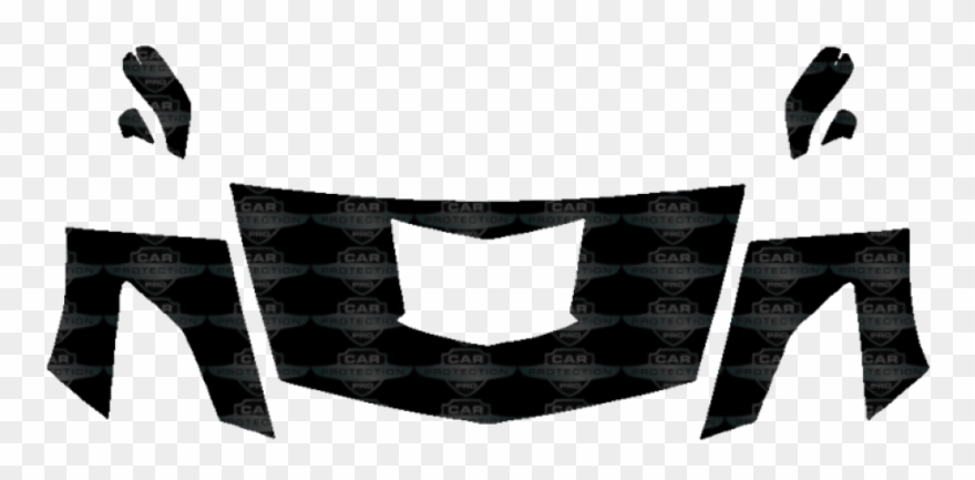 2014-2019 Chevrolet Corvette Stingray 3m Clear Bra - Banner Clipart