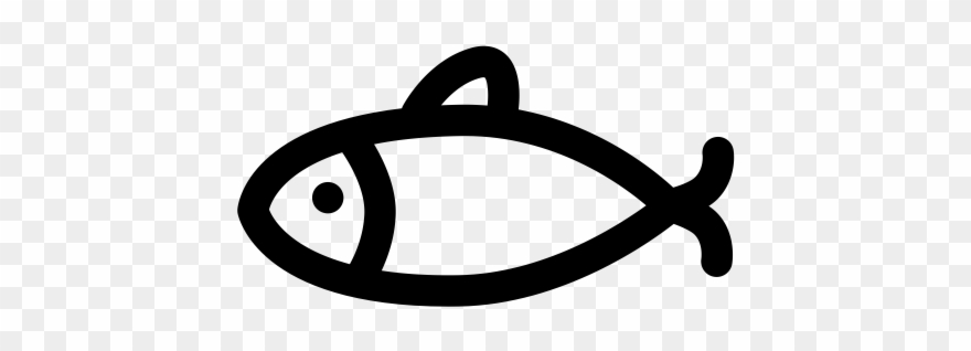 Fish Rubber Stamp - Cartoon Clipart