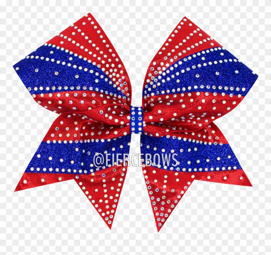 Tin Lizzie Rhinestone And Glitter Bow - Rhinestone Clipart