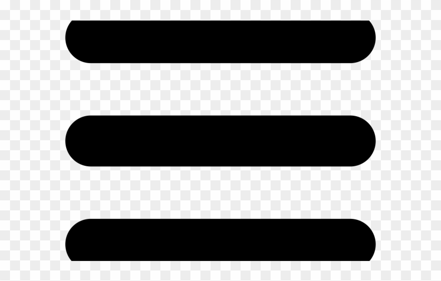 Lines Clipart Menu - Identico A Simbolo - Png Download