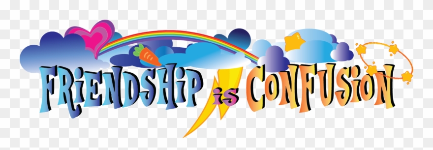 Friendship Is Confusion - Graphic Design Clipart