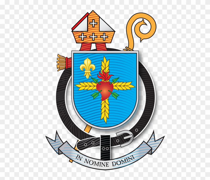 Brasão Episcopal Dom José Luis Azcona - Coat Of Arms Clipart
