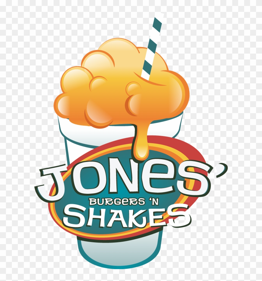 Logo - Jones Burgers N Shakes Clipart