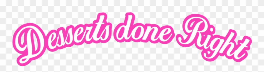 Desserts Done Right1 - Dessert Clipart