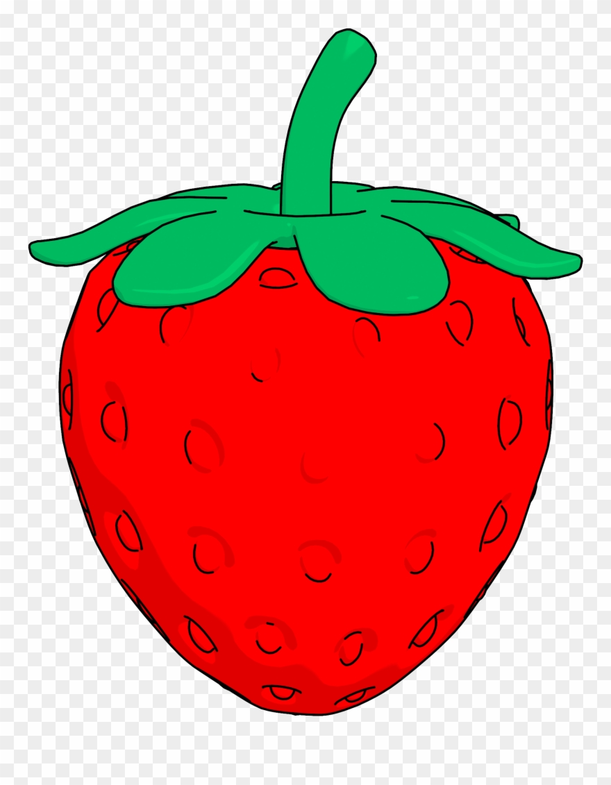 Line Strawberry Clipart Png - Portable Network Graphics Transparent Png