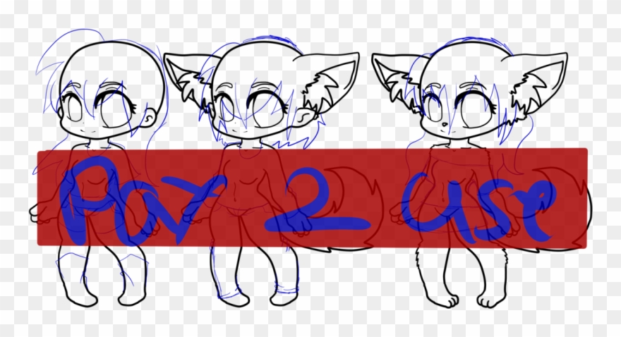 P U Female Chibi - Drawing Clipart