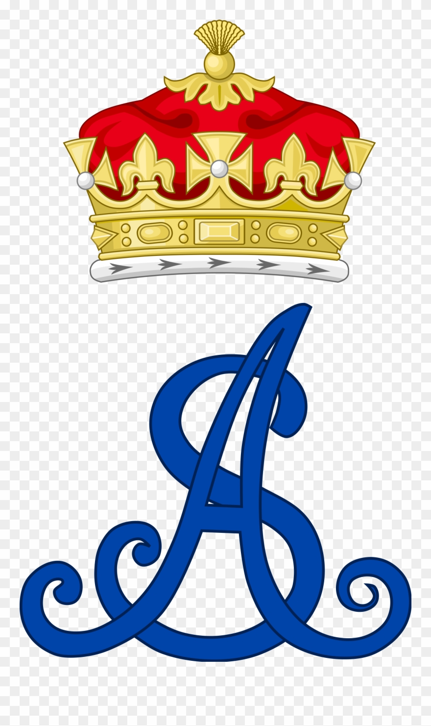 Princess Augusta Sophia Of Great Britain - King George Iii Symbol Clipart