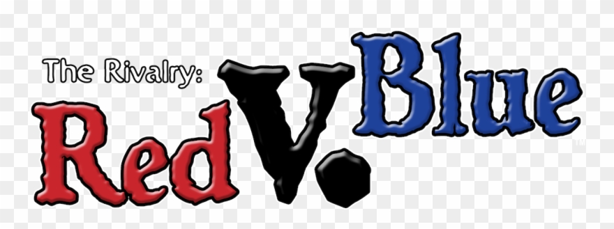 Ky Vs Louisville - Rivalry: Red V. Blue Clipart