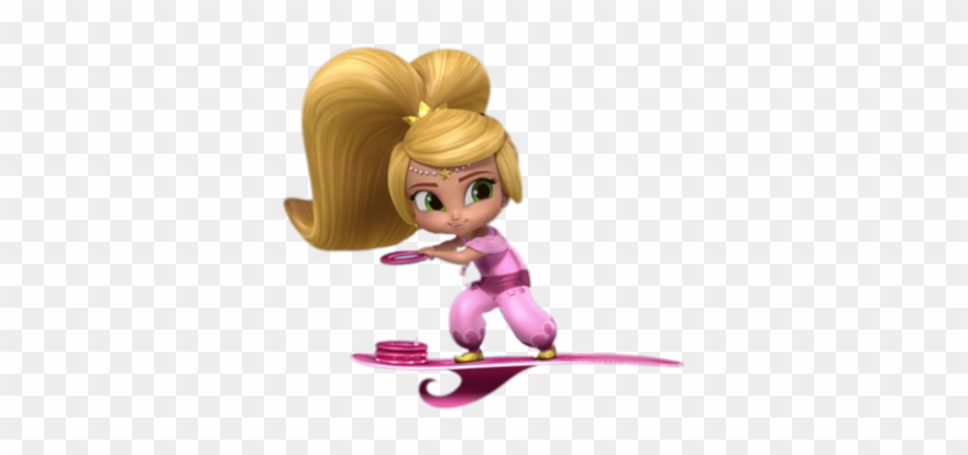 Shimmer And Shine Leah On Flying Board - Nick Jr Shimmer And Shine Boat Clipart