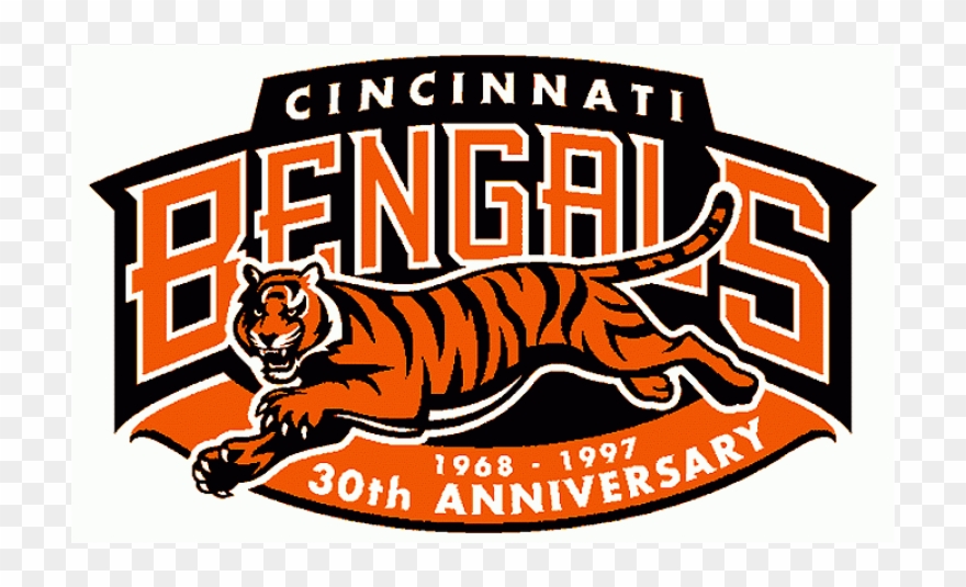 Cincinnati Bengals Iron Ons - Cincinnati Bengals Logos Hd Clipart