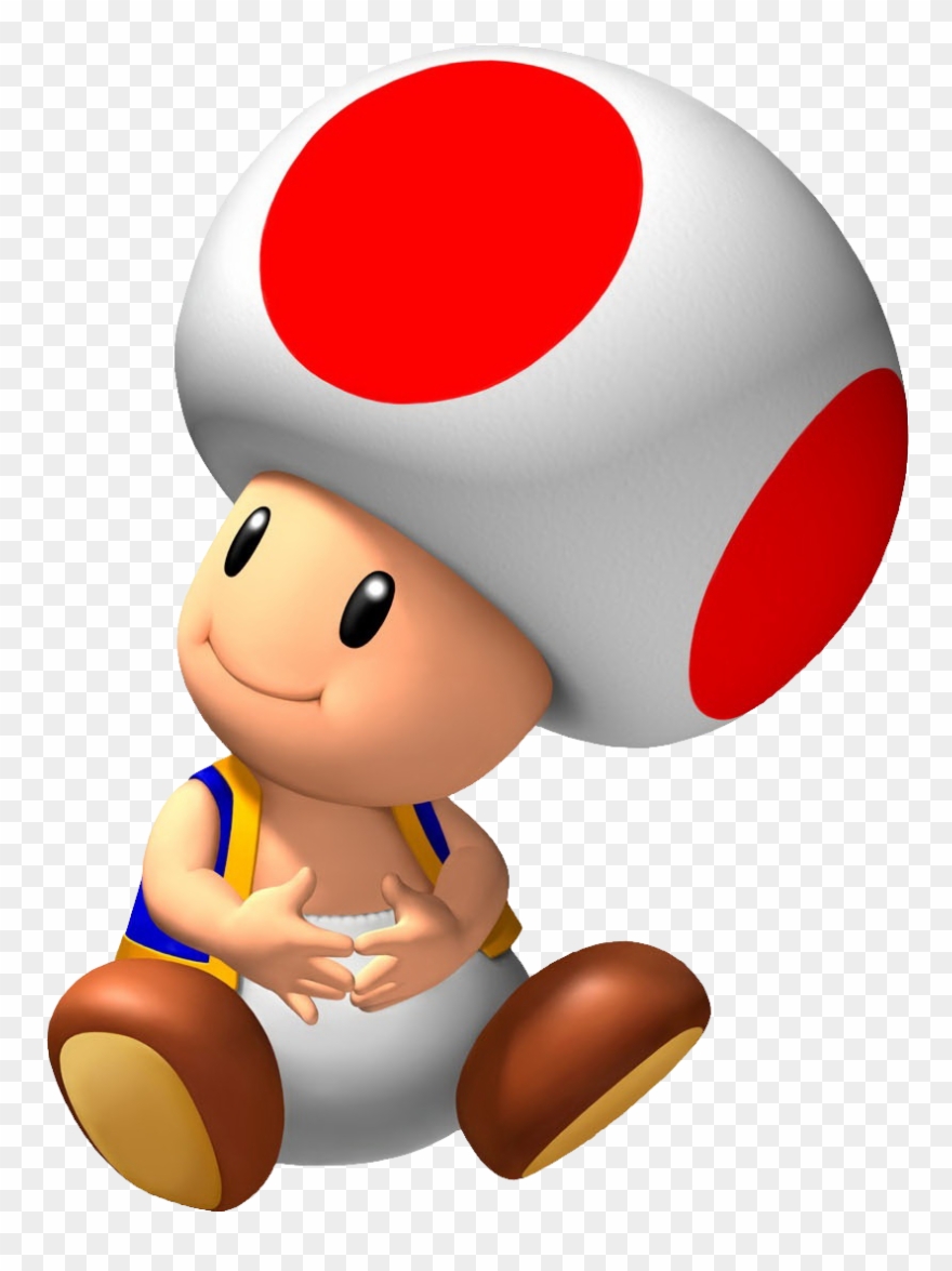 Nintendo Clipart Mario Mushroom - Toad Mario Bros - Png Download