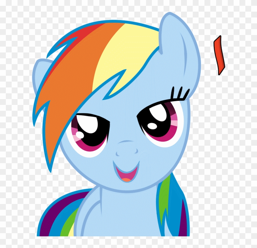 I Love You Love Gif - Mlp Rainbow Dash Loves You Clipart