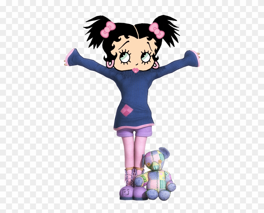 I Love You So Much - Betty Boop Clipart
